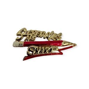 Secretaries are sharp Vintage brooch costume